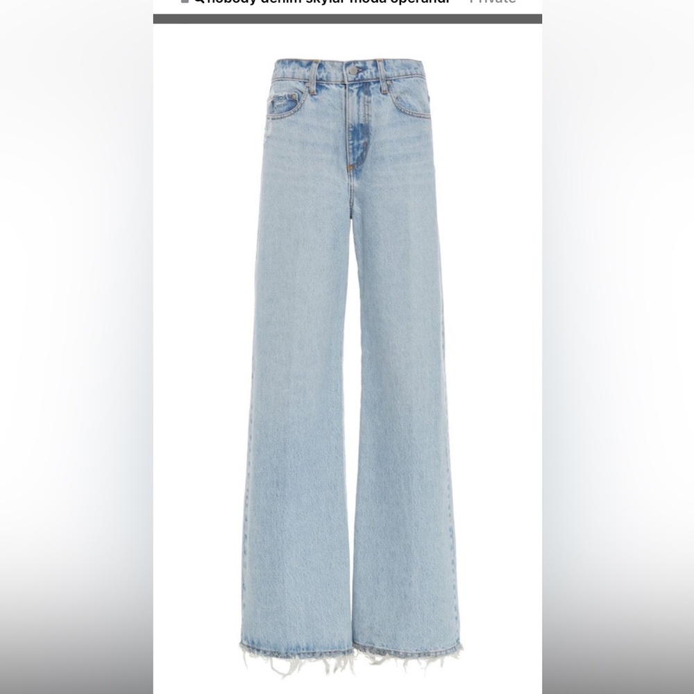 NWT Nobody Denim Skylar jeans size 26 sold out Revolve - Picture 4 of 9